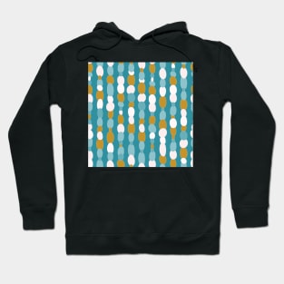 Paper Chain in Gold and Teal Hoodie